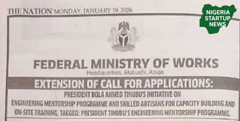 Apply: FG Federal Ministry of Works Recruitment