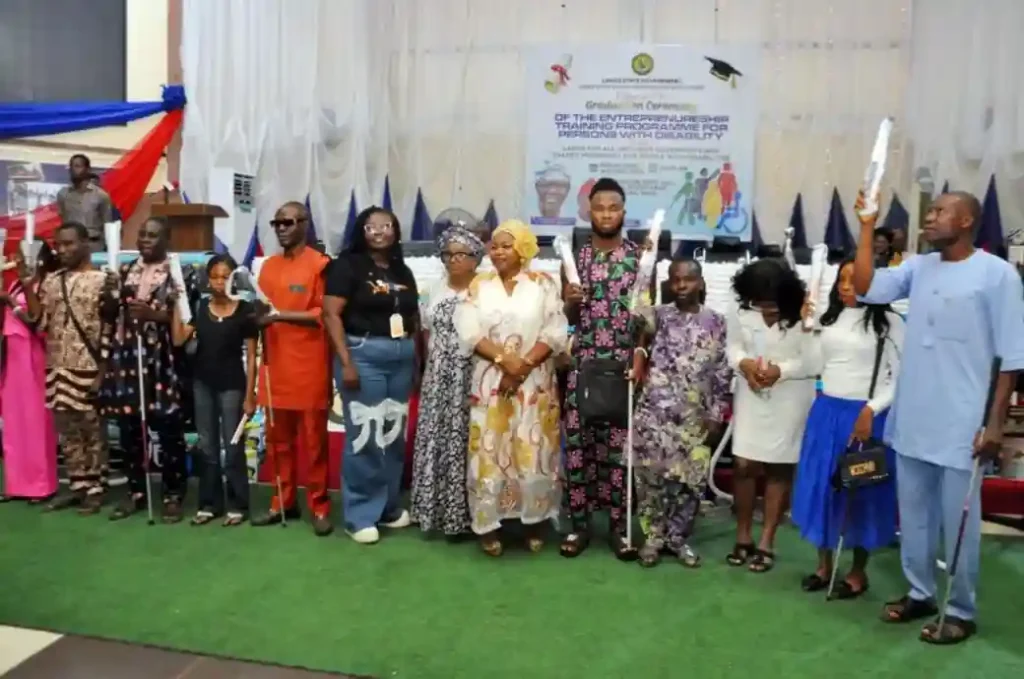Lagos empowers PWDs under entrepreneurship training programme