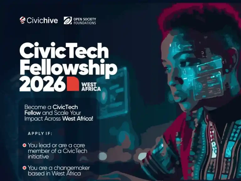 Apply: CivicHive Civic Tech Fellowship 2026 (West Africa)