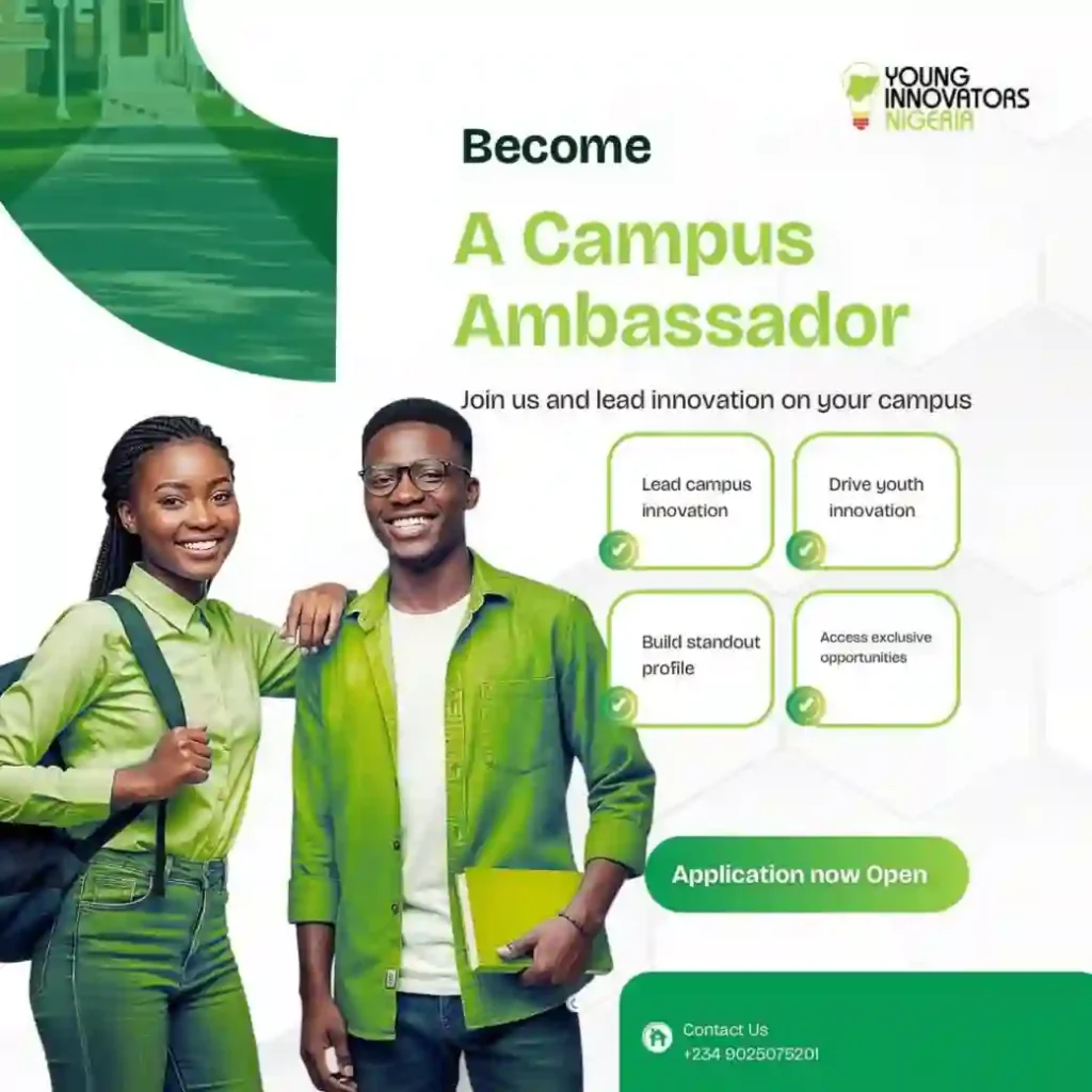 Young Innovators of Nigeria opens YIN Campus Ambassadors Program 2026