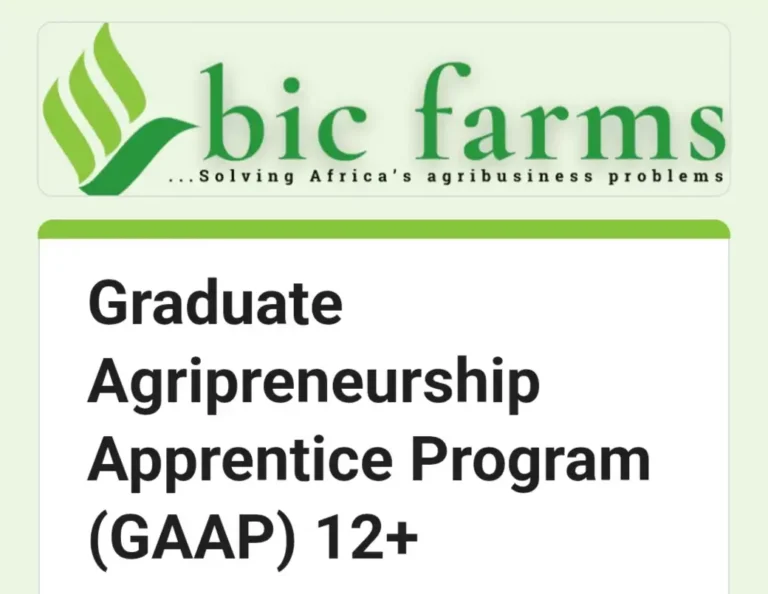 Bic Farms Opens GAAP 12+ Agripreneurship Program for Graduates