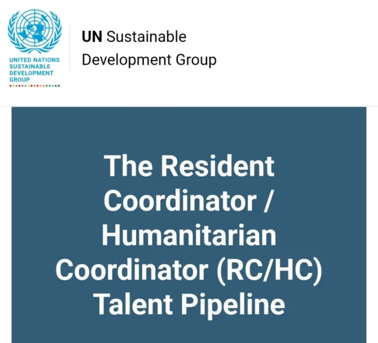 FG Invites Professionals for UN RC/HC Talent Pipeline Applications