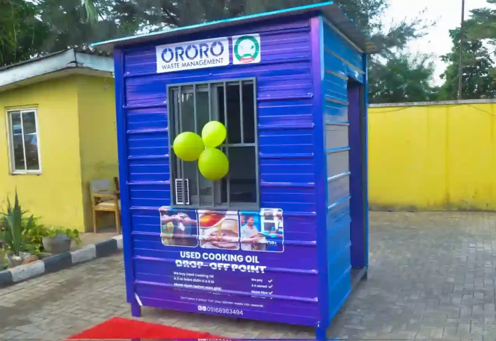 Lagos launches household used cooking oil kiosks to boost income