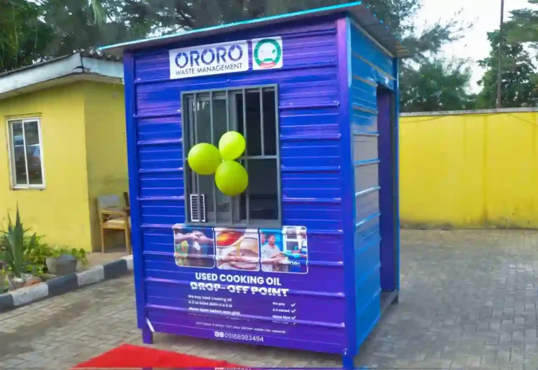 Lagos launches household used cooking oil kiosks to boost income