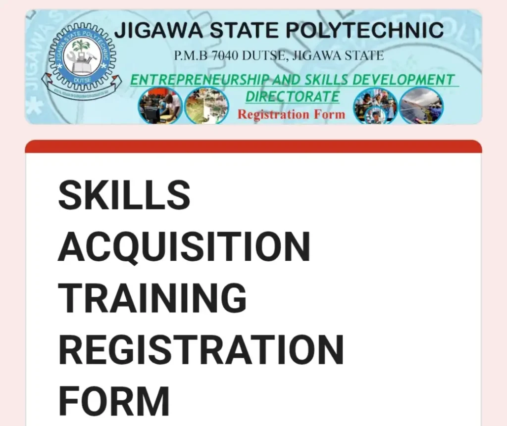 Jigawa State Polytechnic Opens Short-Term Skills Training Admission