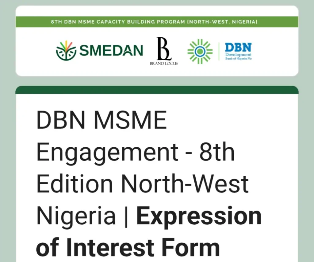 DBN Opens 8th MSME Engagement for North-West Entrepreneurs