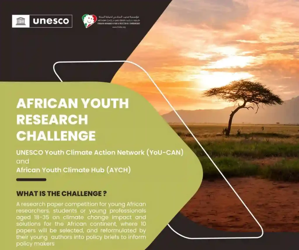 African Youth Research Challenge 2026 Opens for Climate Researchers