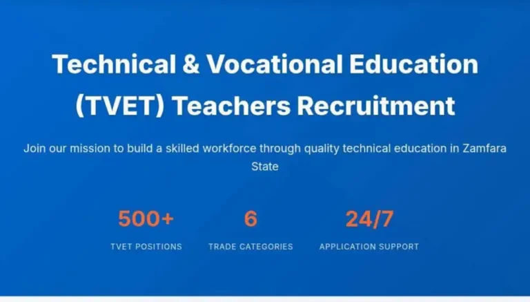 ZITDA Extends Zamfara TVET Teachers Recruitment Portal