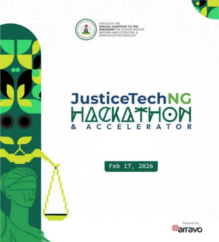 Presidency Launches JusticeTechNG Demo Day with N22m Prize Pool