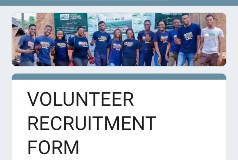 Rural Nurture Initiative Opens Volunteer Recruitment 2026