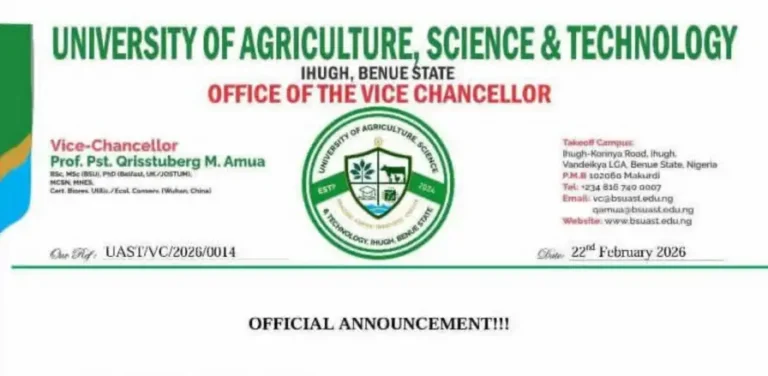 UAST Ihugh to sponsor 400 students’ 2026 JAMB UTME registration