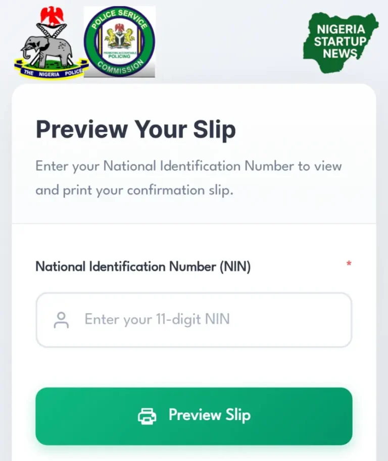 NPF Releases 2026 Screening Date for Police Constable Candidates