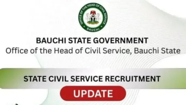 Bauchi Civil Service Shortlisted Candidates to Receive Batch Notifications