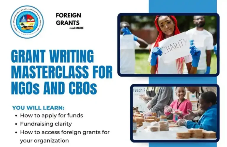 Grant Writing Training for NGOs and CSOs in Delta State