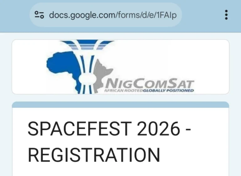 NIGCOMSAT SPACEFEST 2026 opens for University Space Clubs