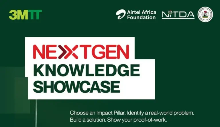 3MTT NextGen Knowledge Showcase 2026 Opens – Win a Laptop
