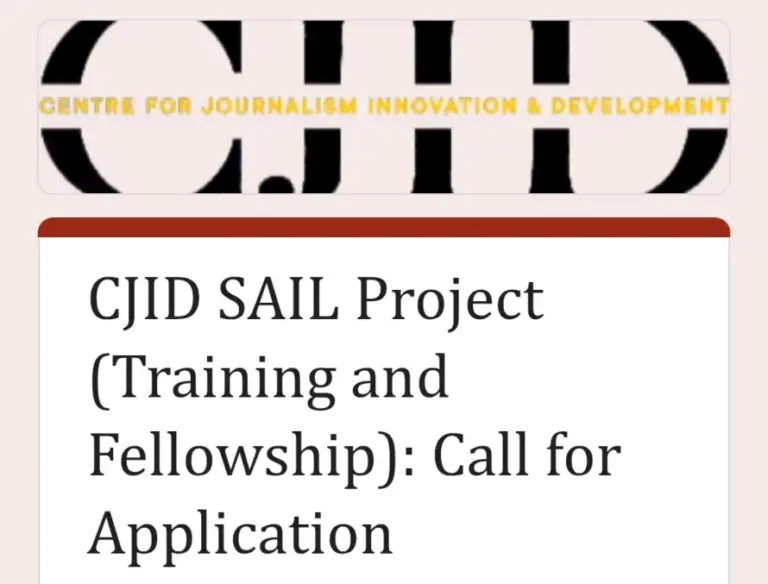 CJID Opens SAIL+ Investigative Journalism Training and Fellowship