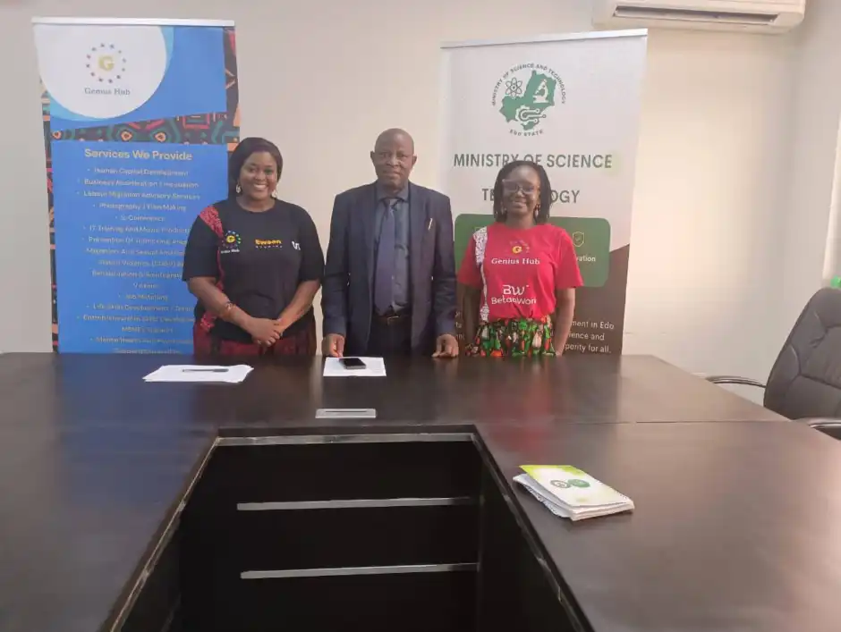 Edo Govt, Genius Hub to Train Youths in Digital and Tech Skills