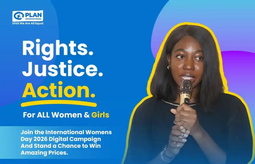 Plan International opens IWD 2026 Rights, Justice, Action Digital Campaign