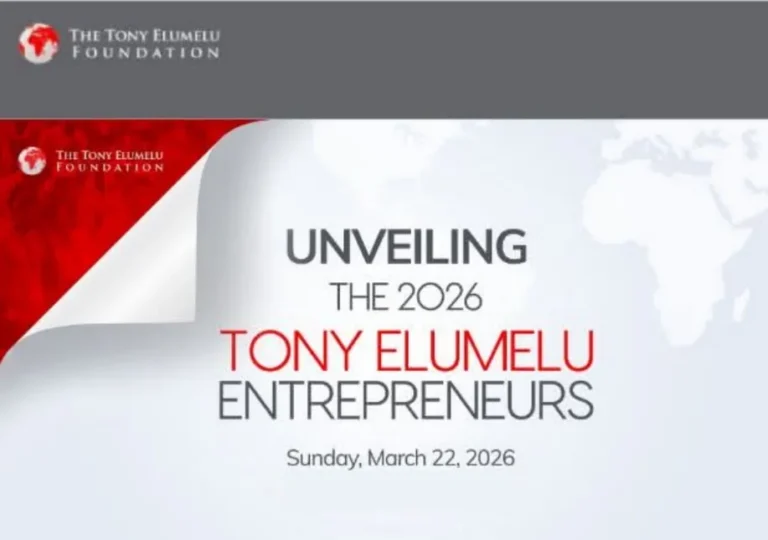 Tony Elumelu to unveil 3,199 selected entrepreneurs for 2026 TEF programme