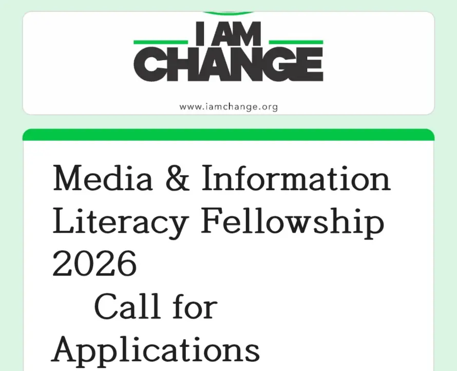 Applications Open for Media & Information Literacy Fellowship 2026