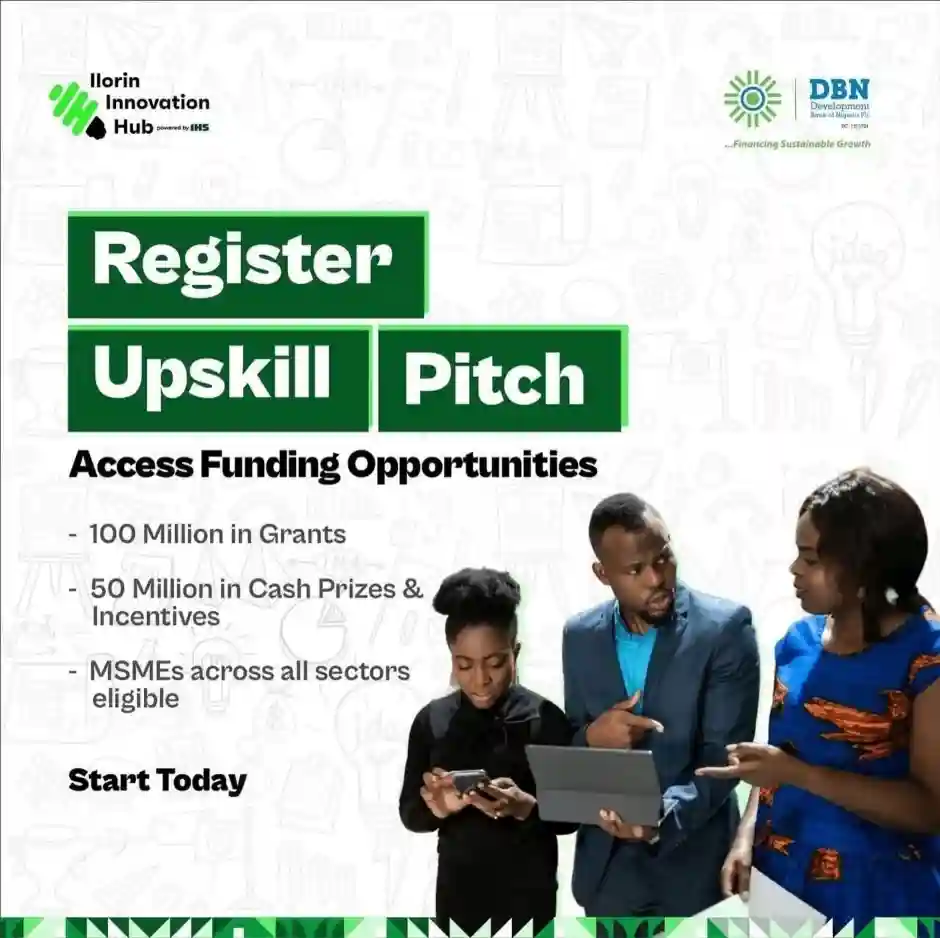 Ilorin Innovation Hub x DBN entrepreneurship training programme with ₦3m grants