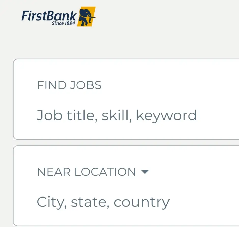 First Bank Recruitment Portal Opens with 168 Job Vacancies Nationwide
