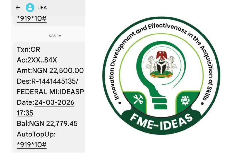 FG Disburses ₦22,500 IDEAS-TVET March Stipend to Trainees