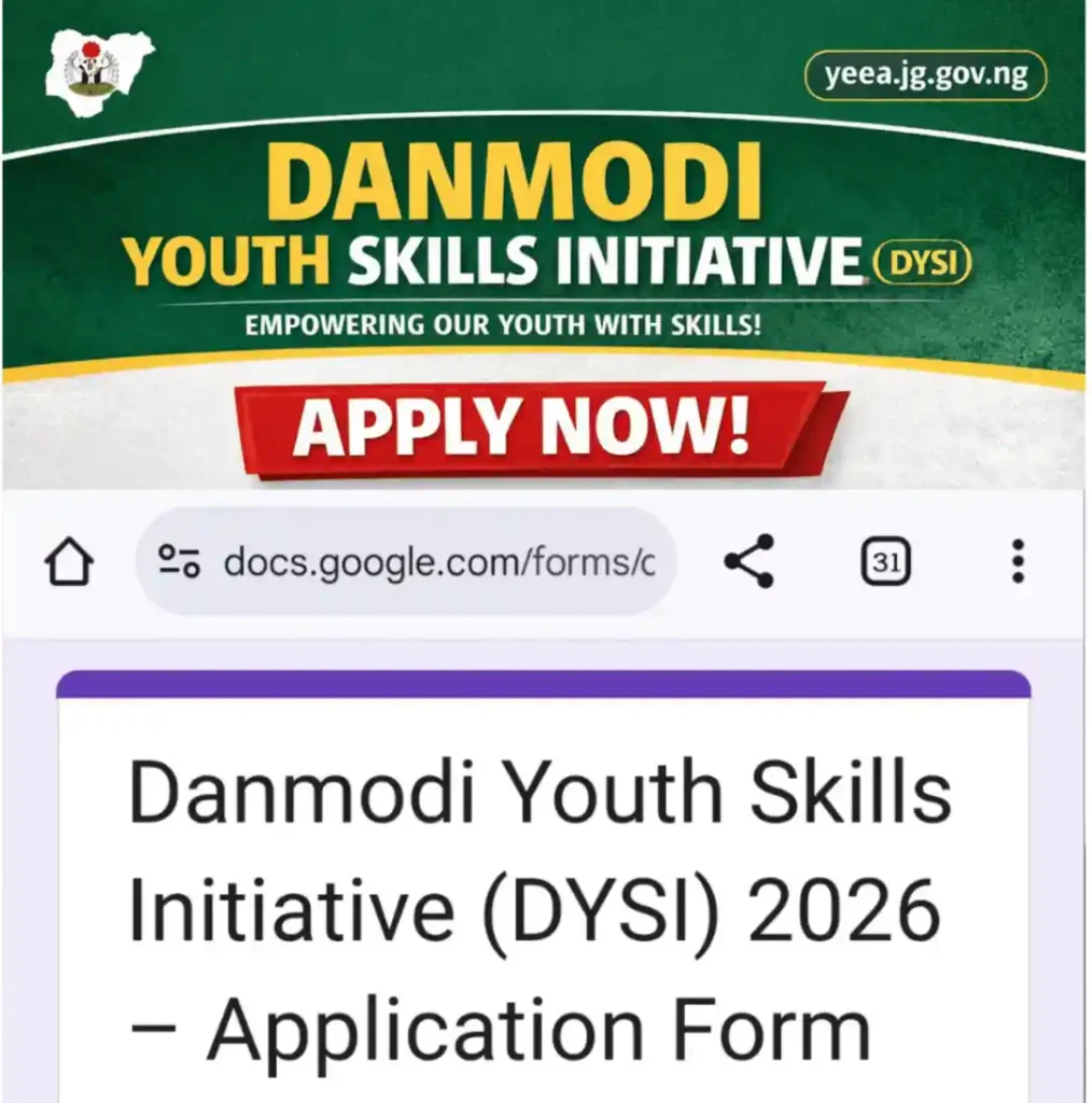 Apply for Danmodi Youth Skills Initiative (DYSI) 2026 Skills Training