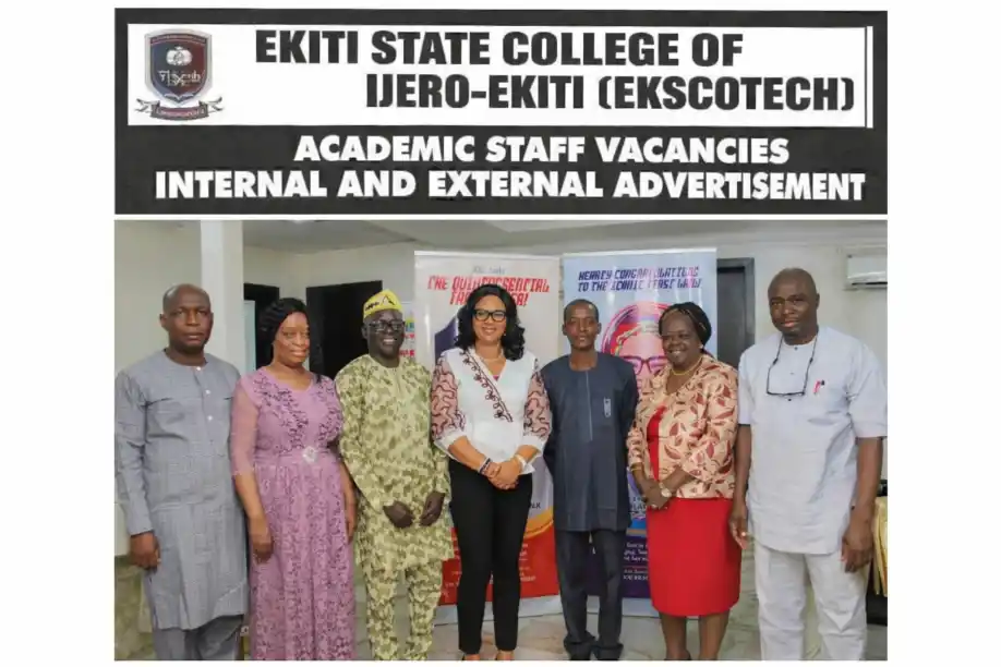 Ekiti State College of Technology lecturer and medical officer recruitment 2026