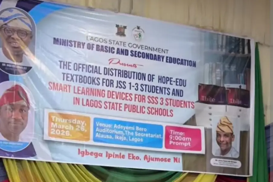 Lagos begins rollout of smart devices to 600,000 students