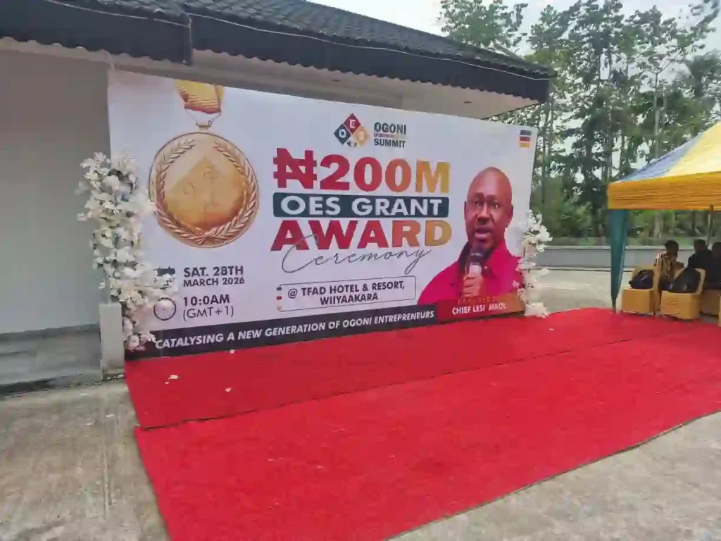 OES disburses N200m grant to 82 Ogoni entrepreneurs