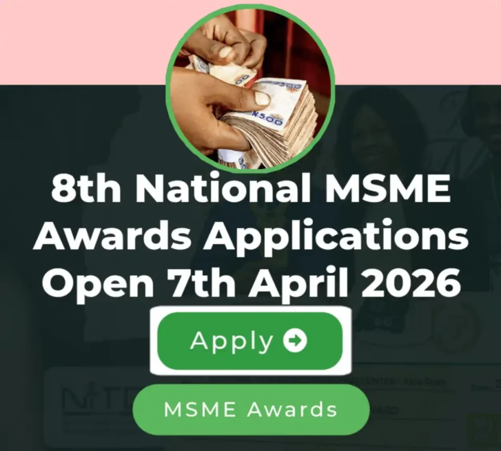 Apply: 8th National MSME Awards 2026 (Expanded National MSME Clinics)