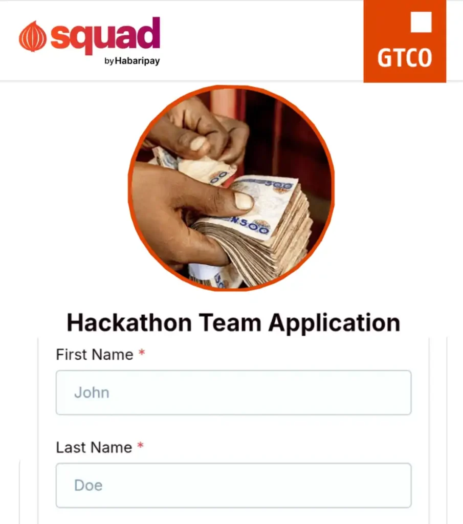 GTCO 2026 Squad Hackathon 3.0 (Win up to ₦5 Million)