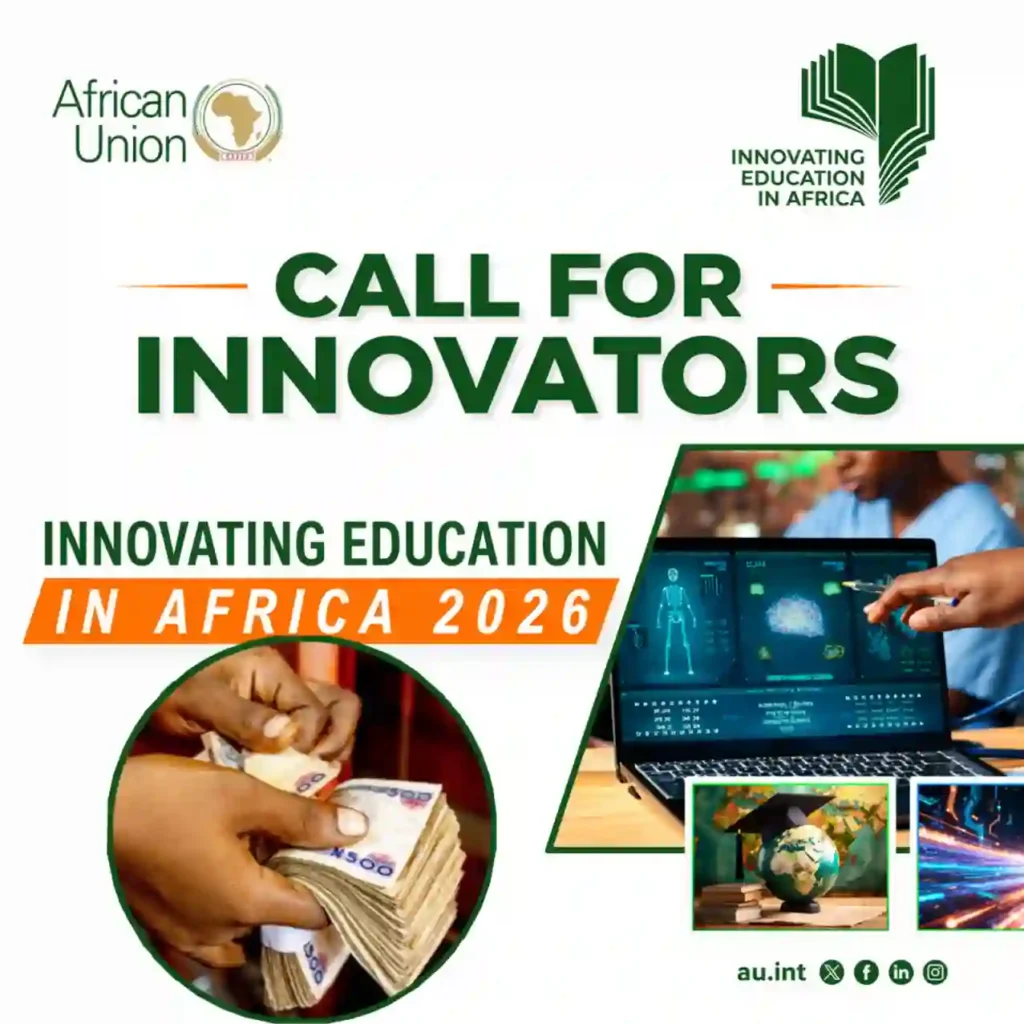 African Union Innovating Education in Africa (IEA) 2026 ($50,000 Grant Opportunity)