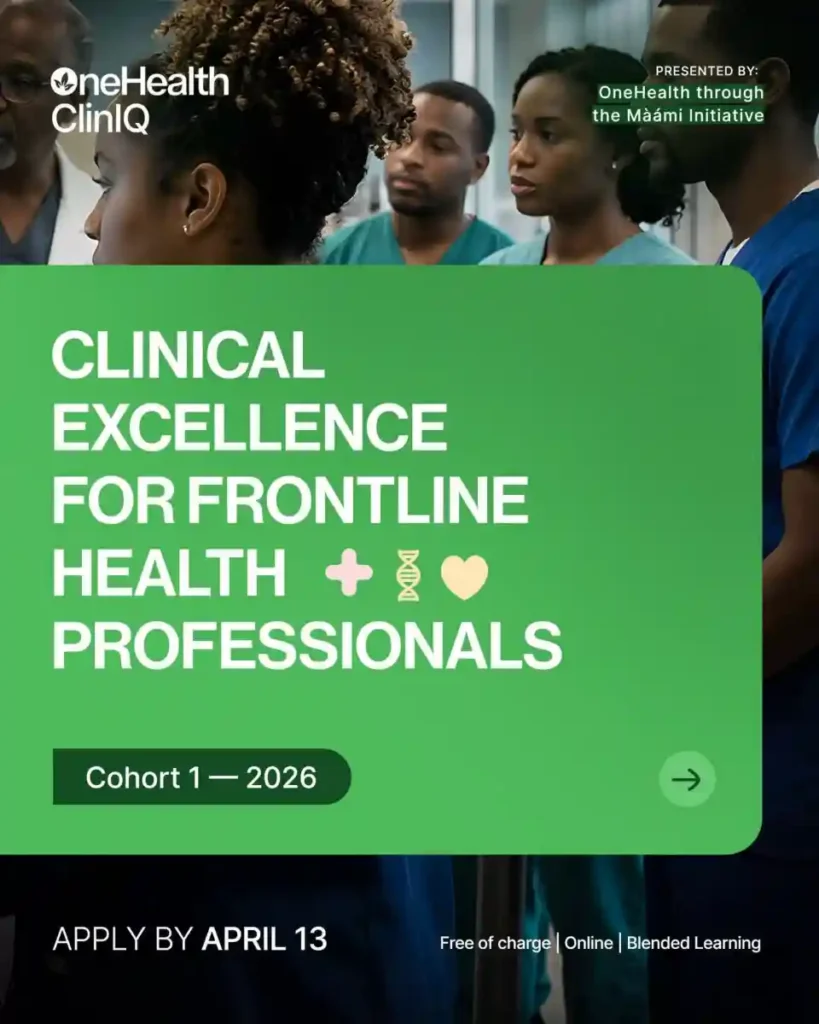 OneHealth ClinIQ Clinical Excellence Programme for Health Professionals Cohort 1, 2026