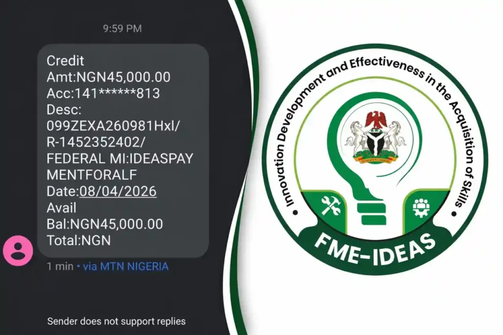 FG, World Bank Disburse ₦45,000 to IDEAS-TVET Trainees