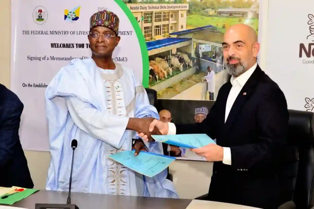 FG, Nestlé Nigeria partner to establish dairy skills centre