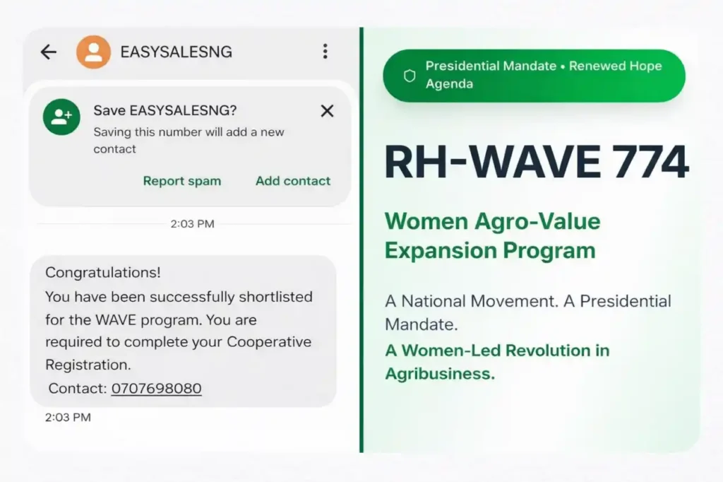 RH-WAVE 774 shortlisted candidates for Women Agro-Value Expansion Programme