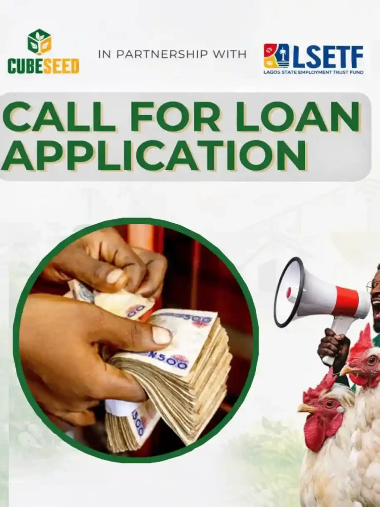LSETF Broiler Project Loan Programme for Farmers: Apply for Up to N5 Million Support