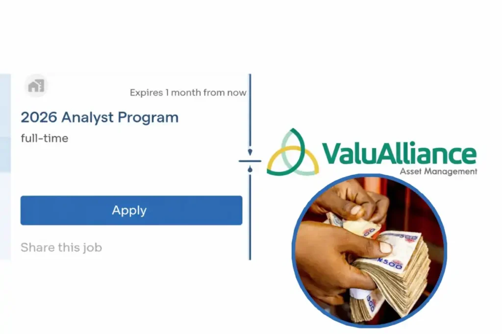 ValuAlliance 2026 Analyst Program for Nigerian Graduates: Eligibility and How to Apply