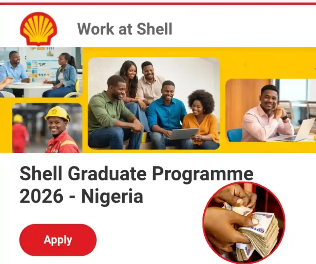 Shell Graduate Programme 2026 Nigeria Application for Graduates