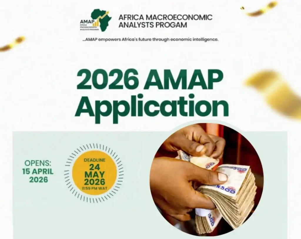 Call for Applications: 2026 Africa Macroeconomic Analysts Program (AMAP)