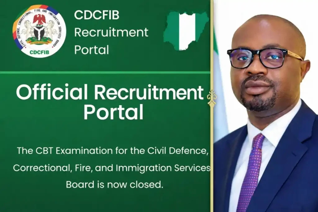 CDCFIB Recruitment Portal Back Online, Shortlist May Come Soon