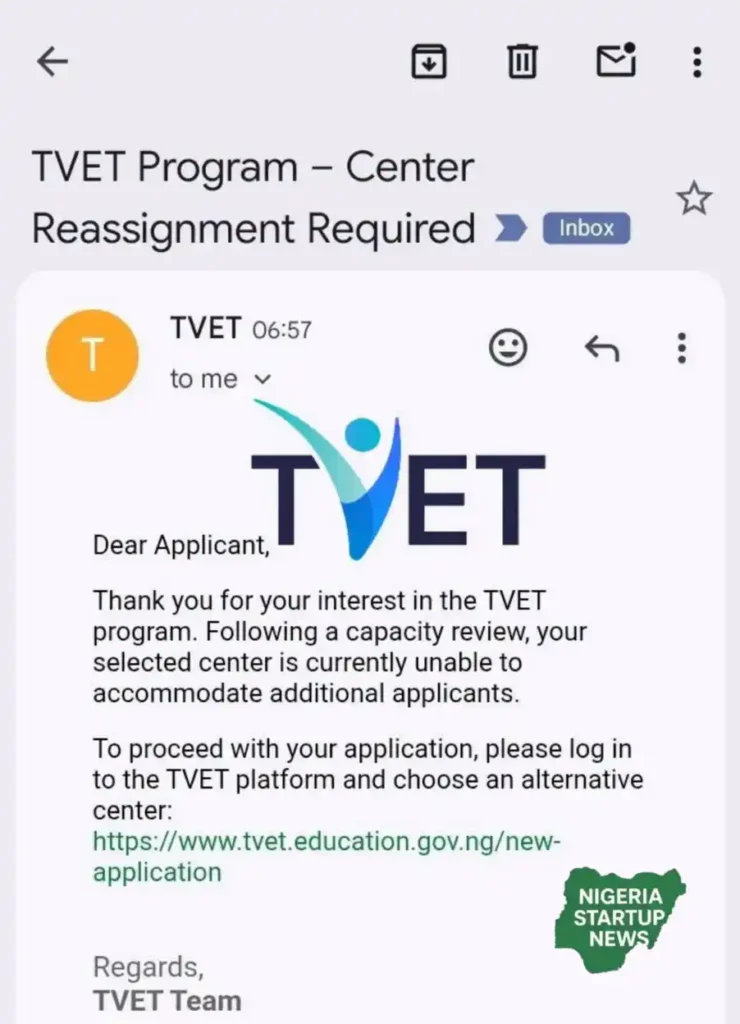 TVET applicants to change centres as locations reach full capacity