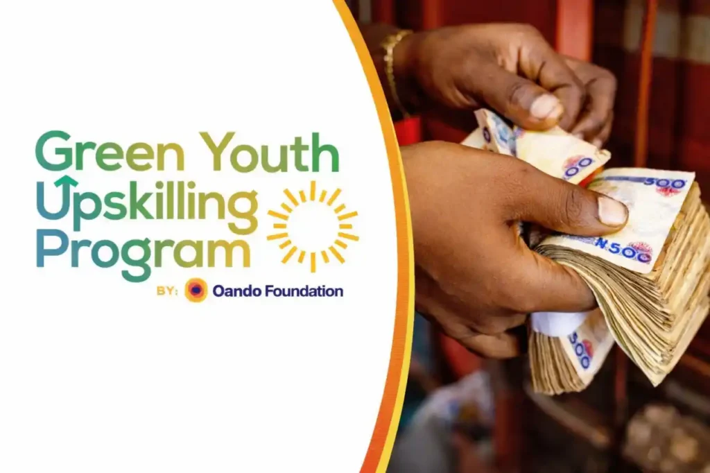 Call for Applications: Oando Green Youth Upskilling Programme (GYUP) Cohort 2