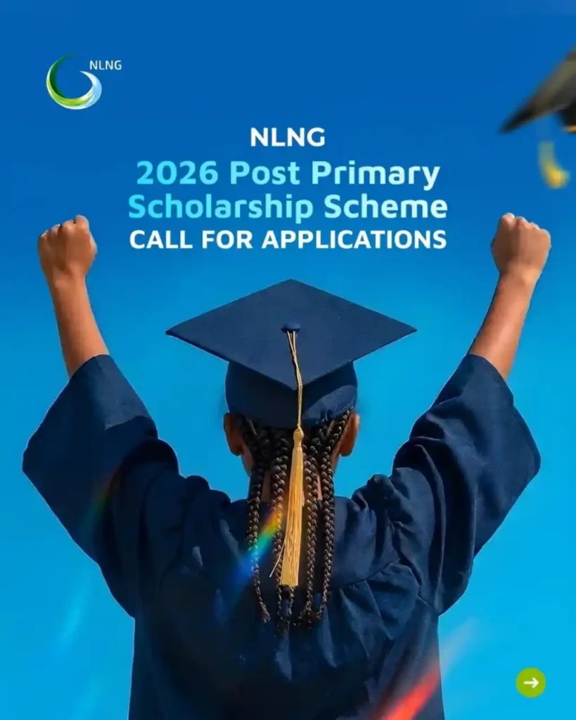 Apply: NLNG 2026 Post Primary Scholarship for Rivers Pupils