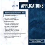 Call for Applications: Disability Inclusion Facilitators in Nigeria (2026)
