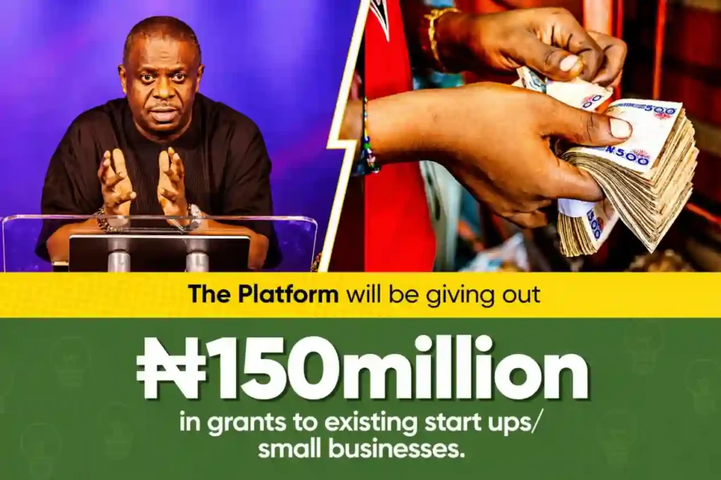 Poju Oyemade Announces ₦150 Million Grant for Startups, Small Businesses