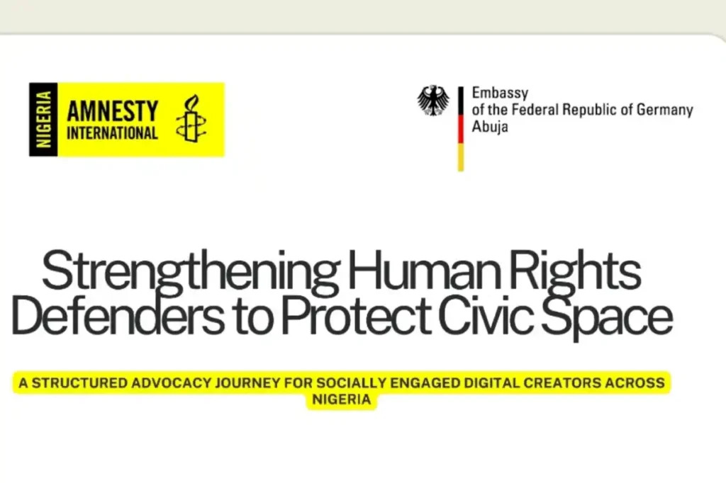 Call for Applications: Amnesty International Nigeria Micro-Influencer Cohort 2026